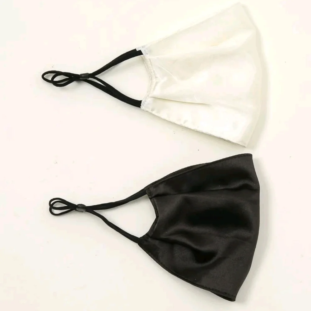 2 Silky Face Masks